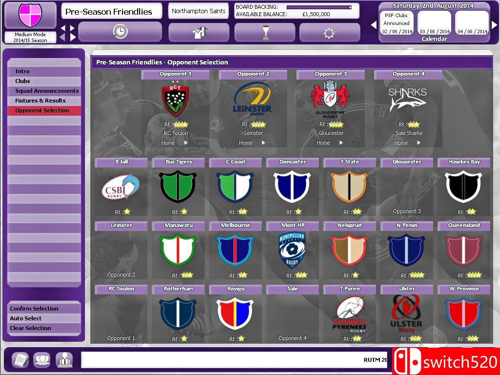《橄榄球联盟经理2015（Rugby Union Team Manager 2015）》POSTMORTEM破解版[EN]_4