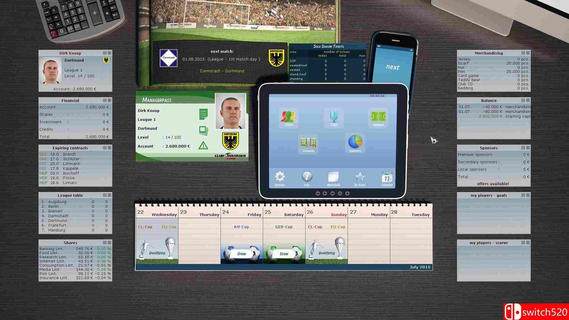 《俱乐部经理2016（Club Manager 2016）》v1.53 二国语言 ALiAS硬盘版[EN]_2