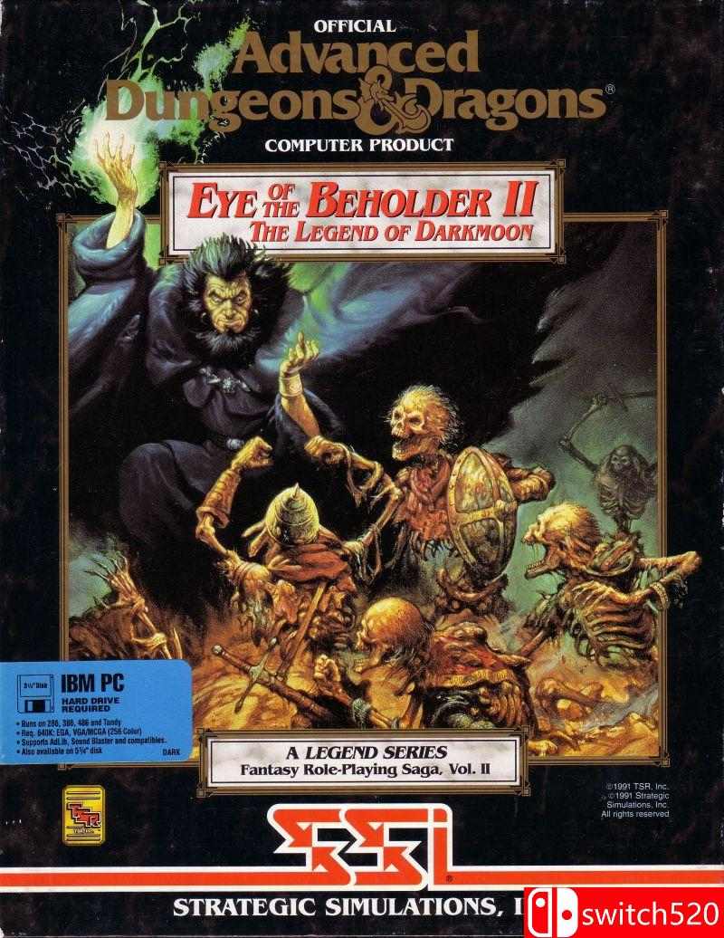 《邪恶之眼2：黑月传说（Eye of the Beholder II）》v2.0.0.3 DELiGHT破解版[EN]