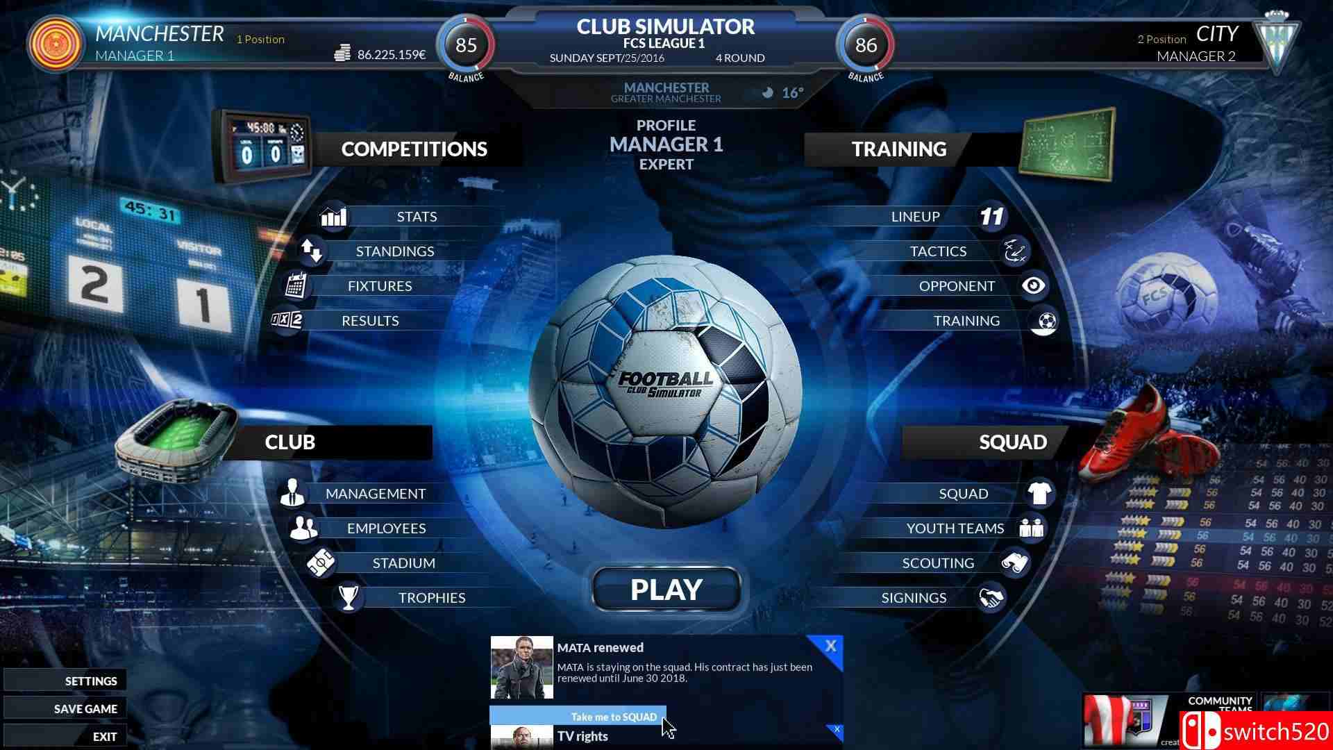 《足球俱乐部模拟（Football Club Simulator）》SKIDROW破解版[EN]_1