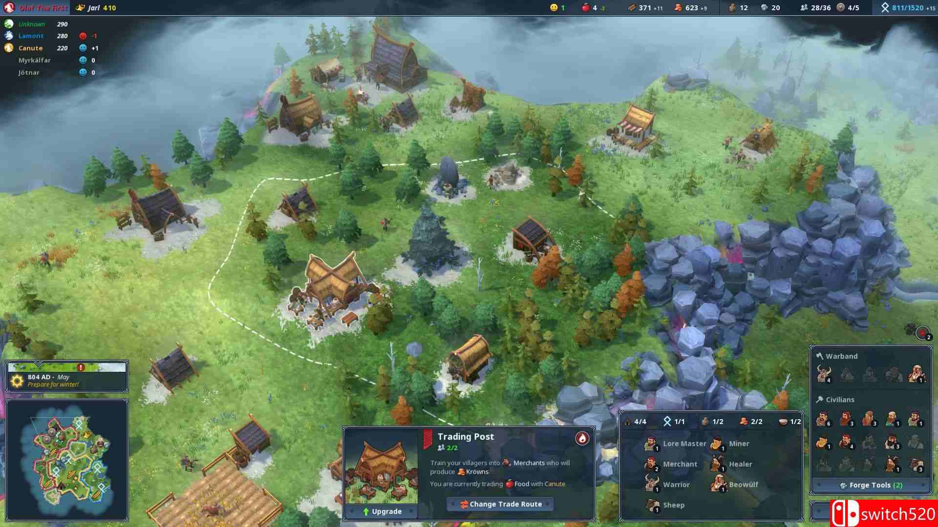 《北加尔（Northgard）》官方中文 v0.2.4971 Beta版 3DM免安装中英文未加密版[CN/EN]_5