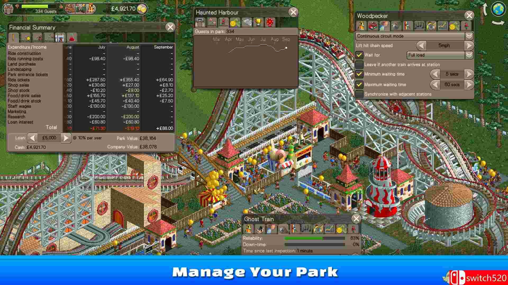 《过山车大亨经典版（RollerCoaster Tycoon® Classic）》Unleashed硬盘版[EN]_1
