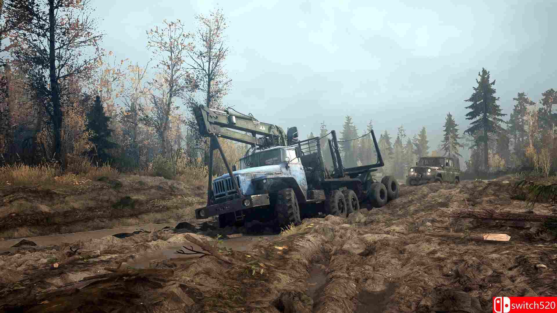 《旋转轮胎：泥泞奔驰（Spintires: MudRunner）》集成Old-timers DLC CODEX镜像版[CN/EN]_2