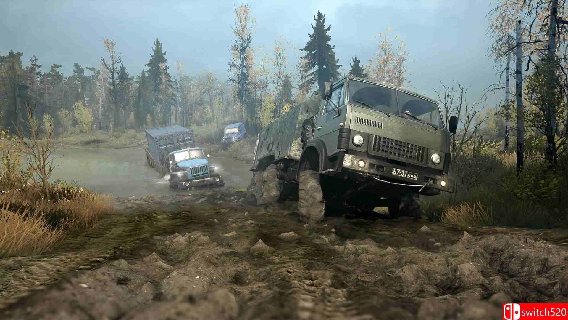 《旋转轮胎：泥泞奔驰（Spintires: MudRunner）》集成Old-timers DLC CODEX镜像版[CN/EN]_4