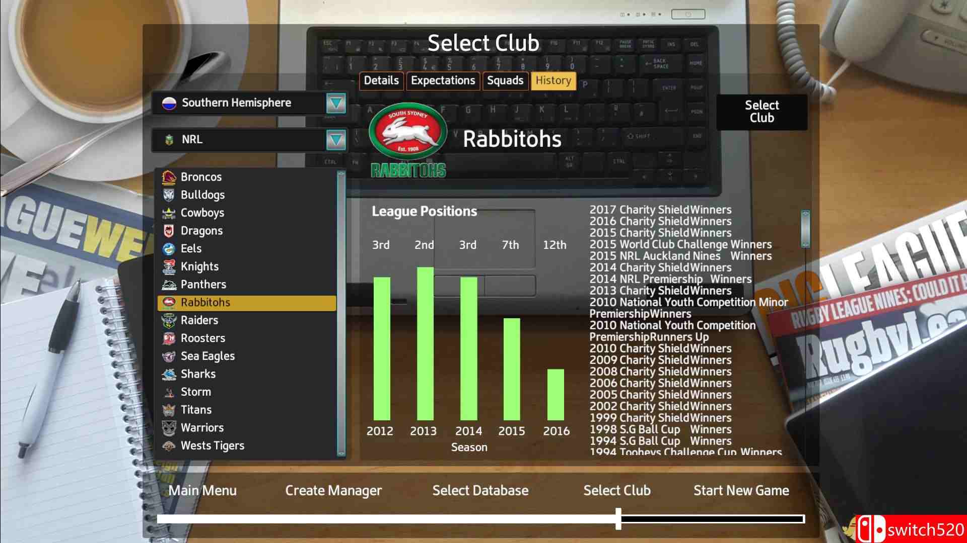 《橄榄球联盟球队经理2018（Rugby League Team Manager 2018）》32+64位 Unleashed硬盘版[EN]_5
