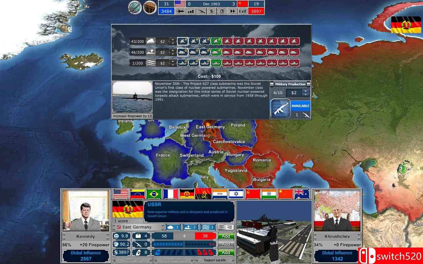 《军备竞赛：冷战时代（Arms Race - TCWE）》集成United Nations DLC Unleashed硬盘版[EN]_1