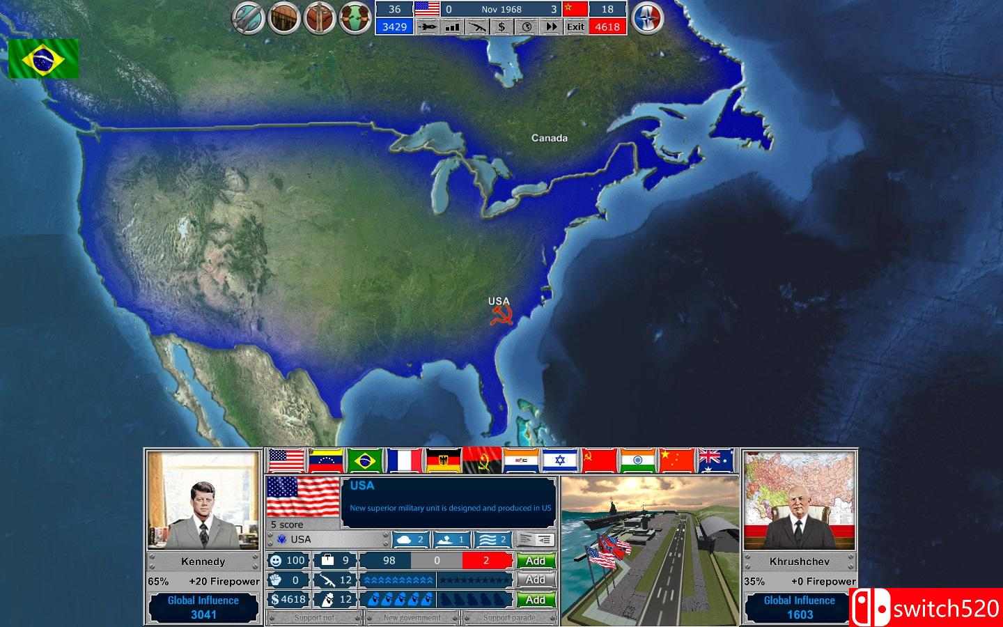 《军备竞赛：冷战时代（Arms Race - TCWE）》集成United Nations DLC Unleashed硬盘版[EN]_4