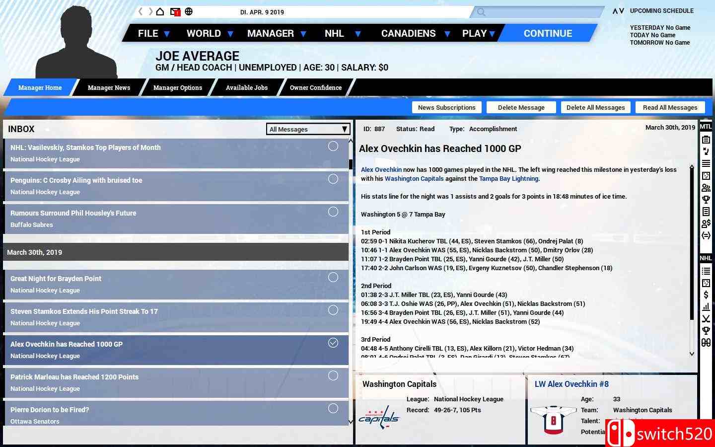 《特许经营曲棍球经理5（Franchise Hockey Manager 5）》v5.5.55 Unleashed硬盘版[EN]_2