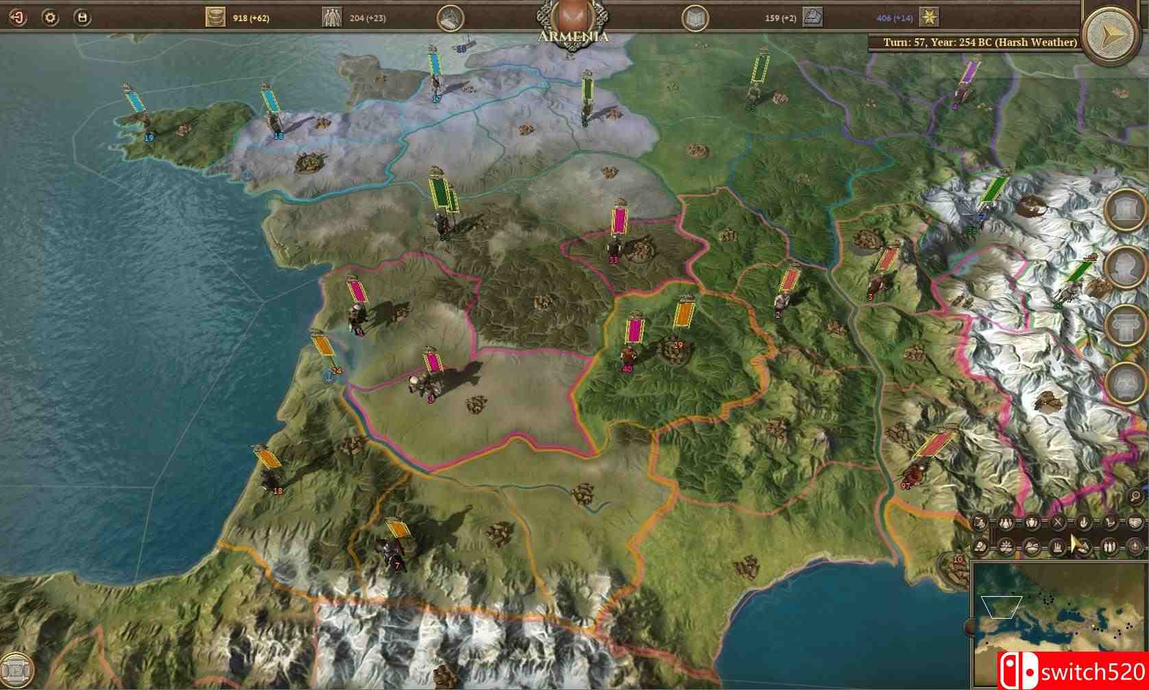 《荣耀战场：帝国（Field of Glory: Empires）》集成Diplomacy升级档 PLAZA镜像版[EN]_2
