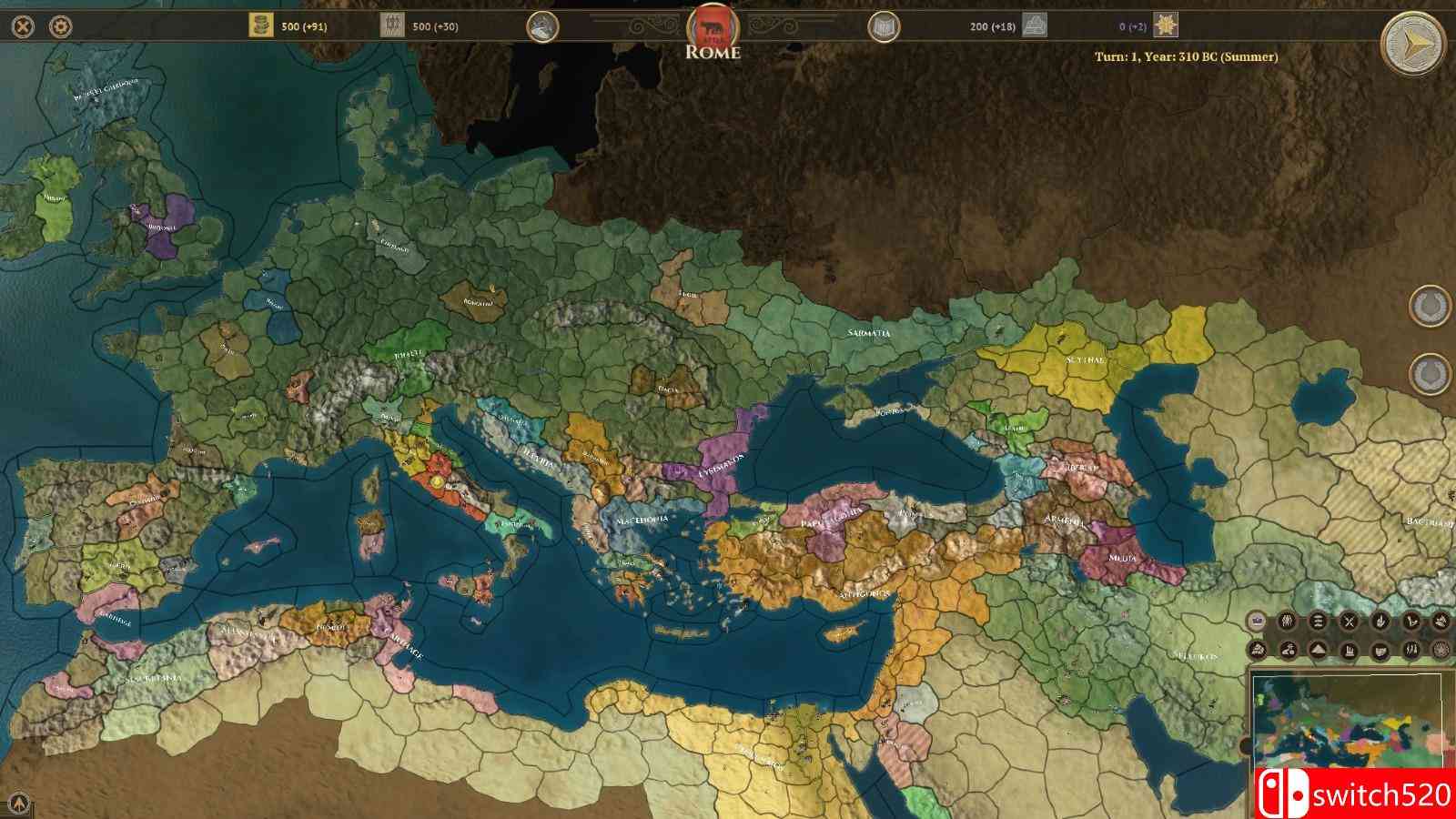 《荣耀战场：帝国（Field of Glory: Empires）》集成Diplomacy升级档 PLAZA镜像版[EN]_3