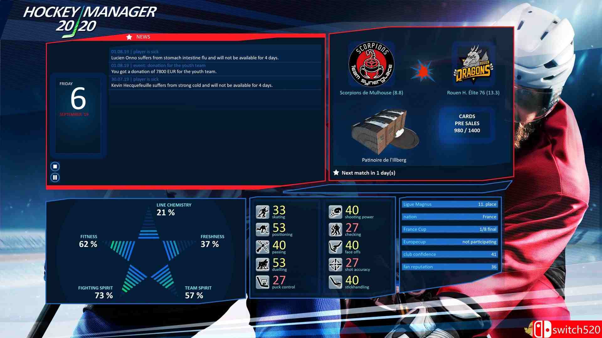 《曲棍球经理20|20（Hockey Manager 2020）》SKIDROW镜像版[EN]_1