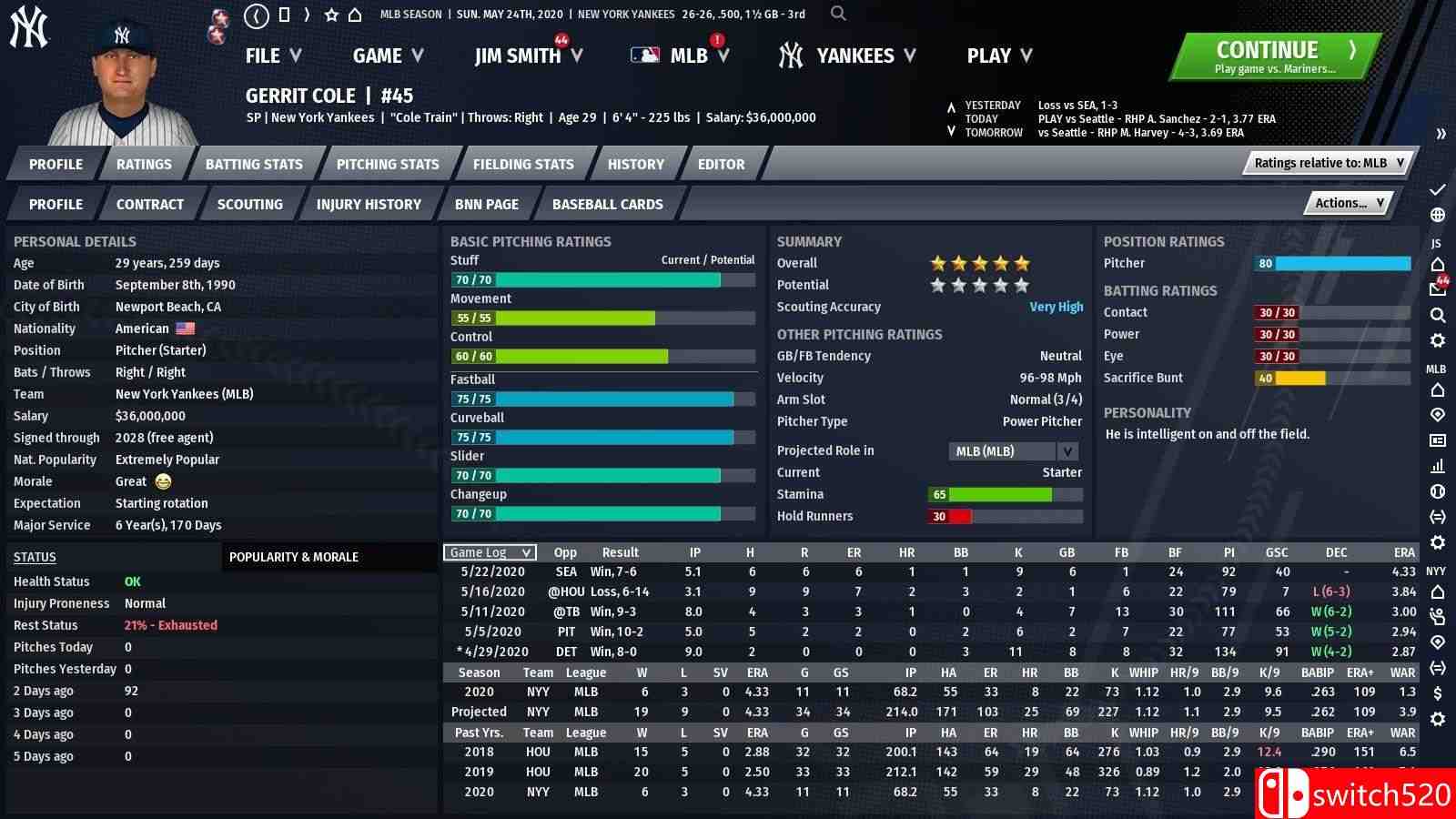 《劲爆美国棒球21（Out of the Park Baseball 21）》CODEX镜像版[EN]_5