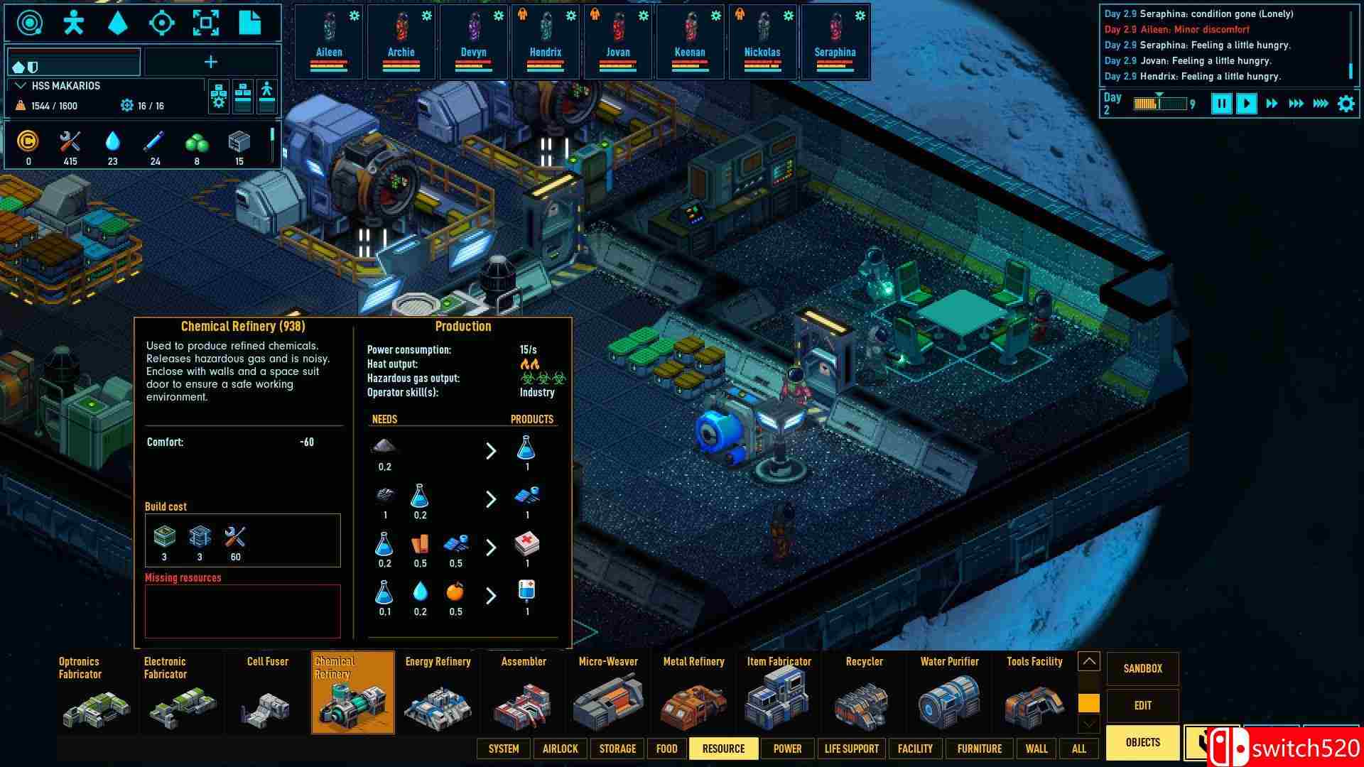 《太空避难所（Space Haven）》官方中文 v0.8.15 I_KnoW镜像版[CN/EN/JP]_3