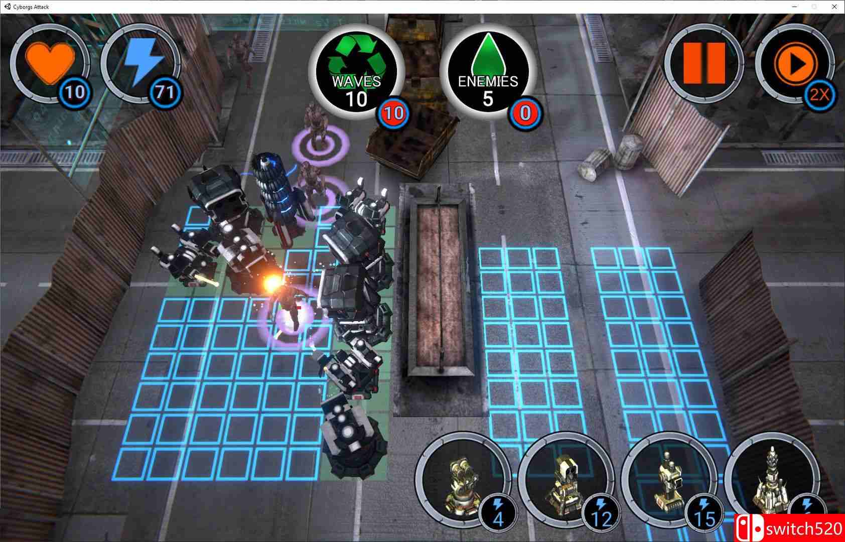 《机器人进攻（Cyborgs Attack）》SKIDROW镜像版[EN]_4