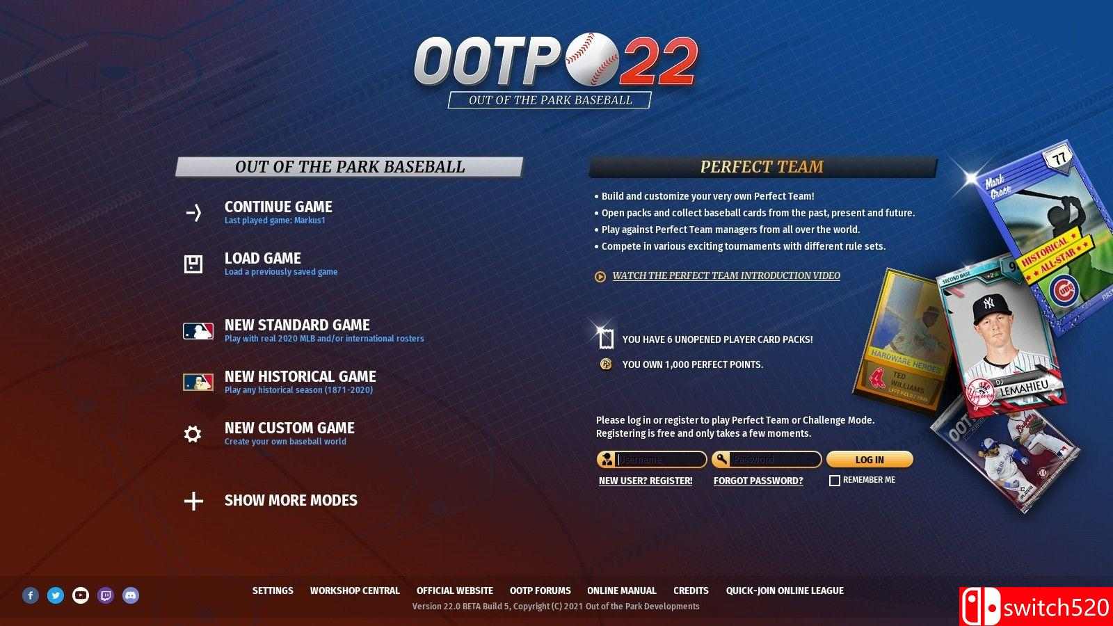 《劲爆美国棒球22（Out of the Park Baseball 22）》SKIDROW镜像版[EN]_1