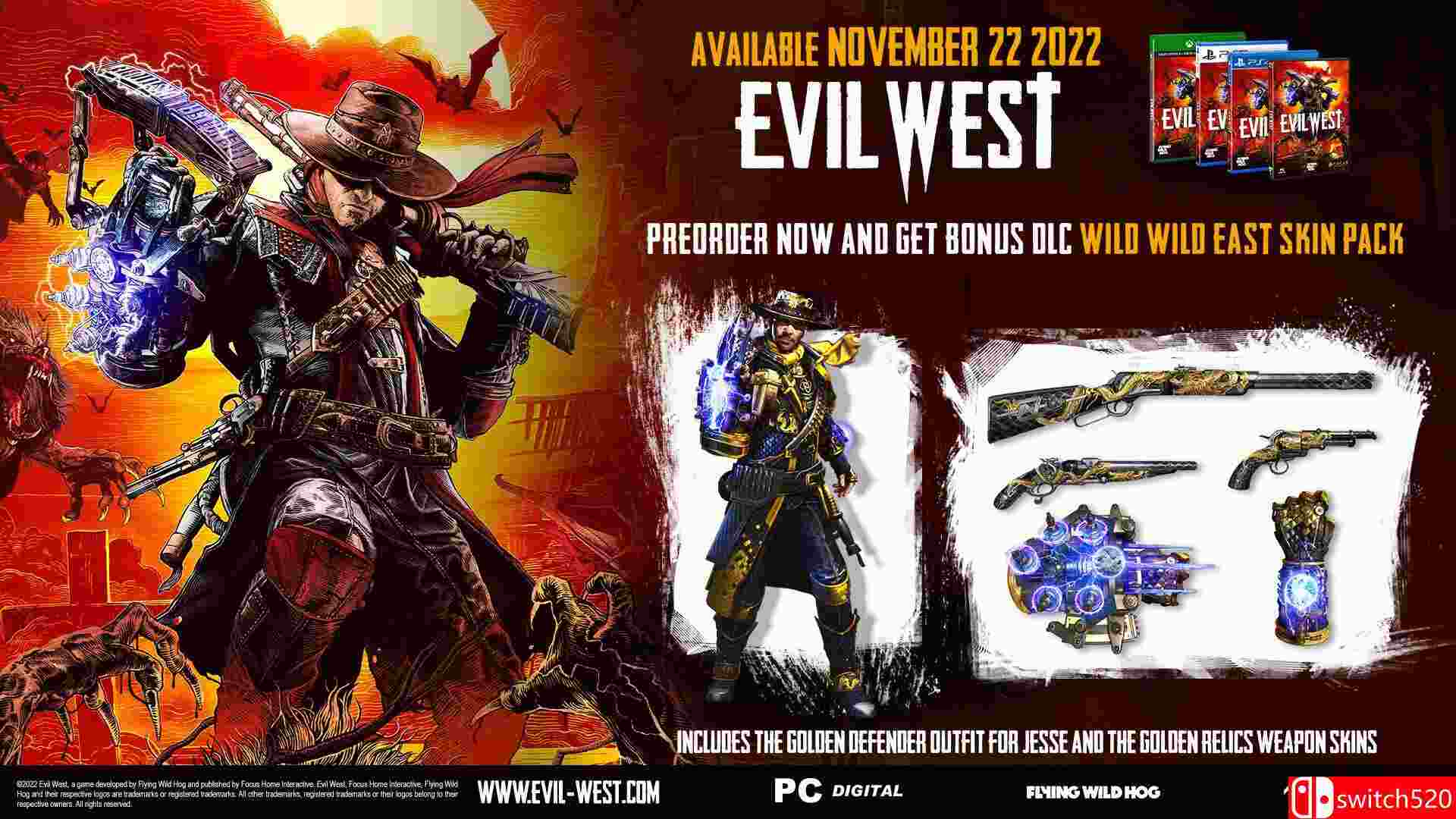 《暗邪西部（Evil West）》官方中文  Razor1911镜像版[CN/TW/EN]_1