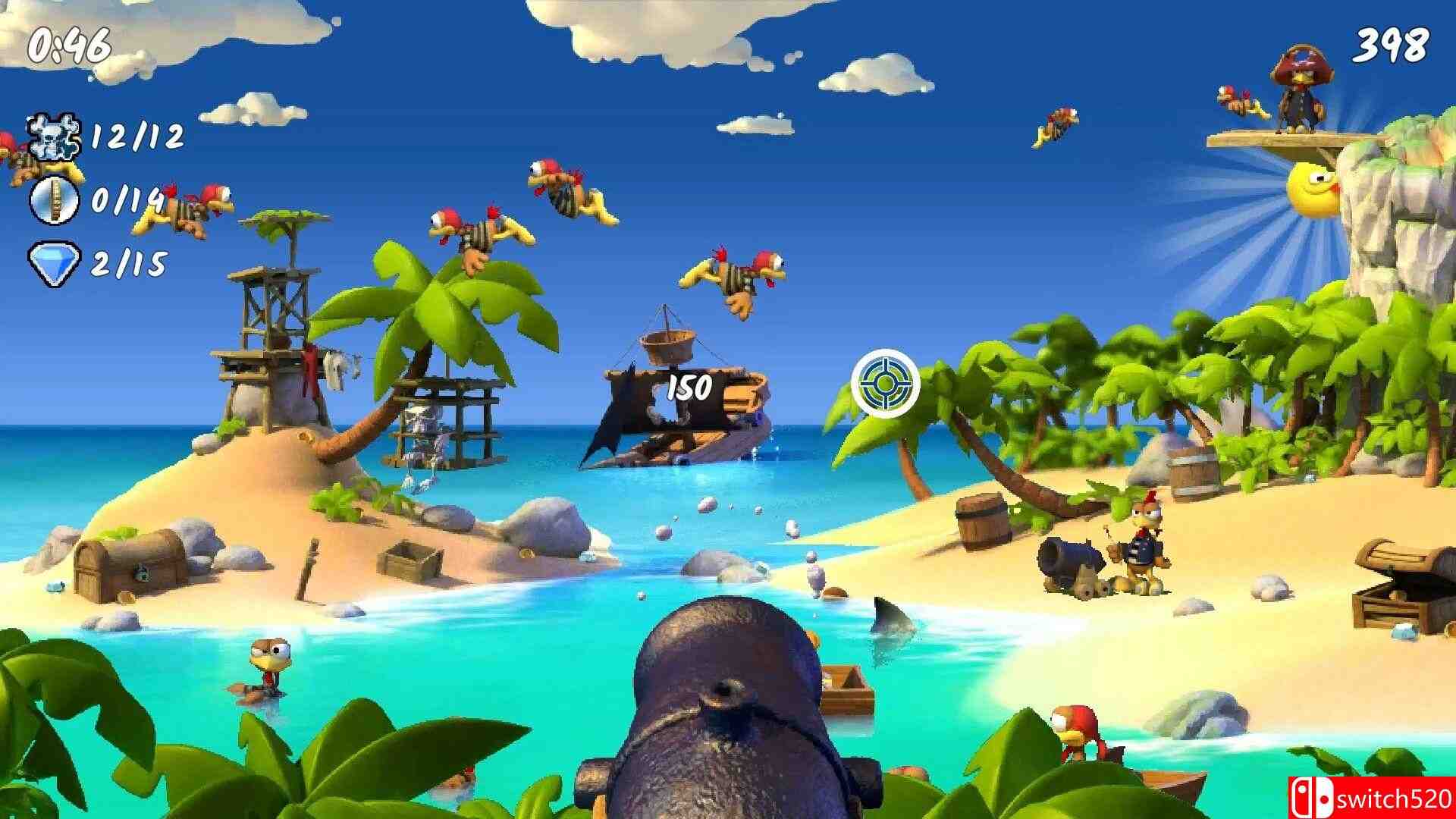《怪鸡海盗：疯狂海盗鸡（Moorhuhn Piraten Crazy Chicken Pirates）》P2P硬盘版[EN]_2