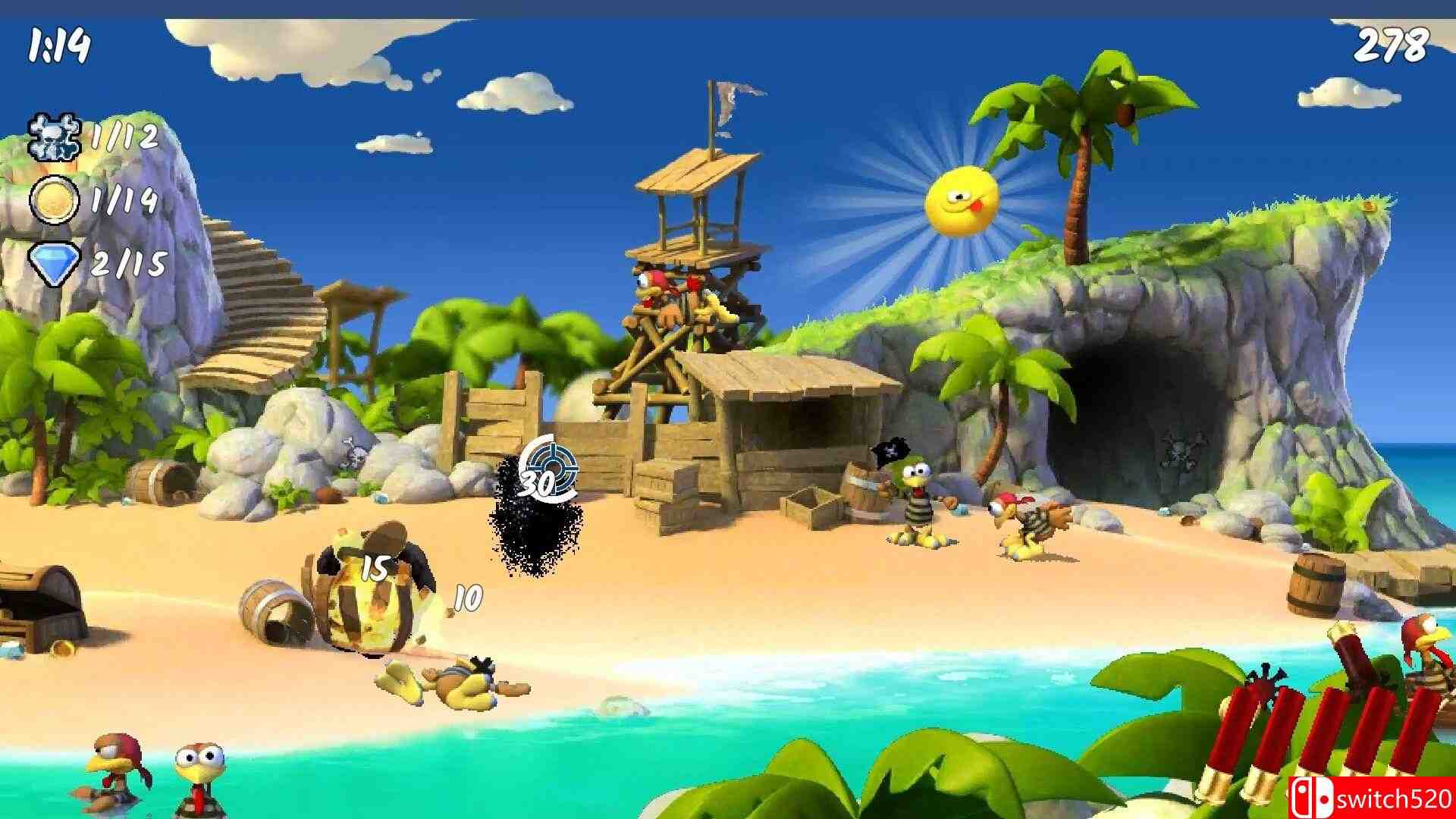 《怪鸡海盗：疯狂海盗鸡（Moorhuhn Piraten Crazy Chicken Pirates）》P2P硬盘版[EN]_3