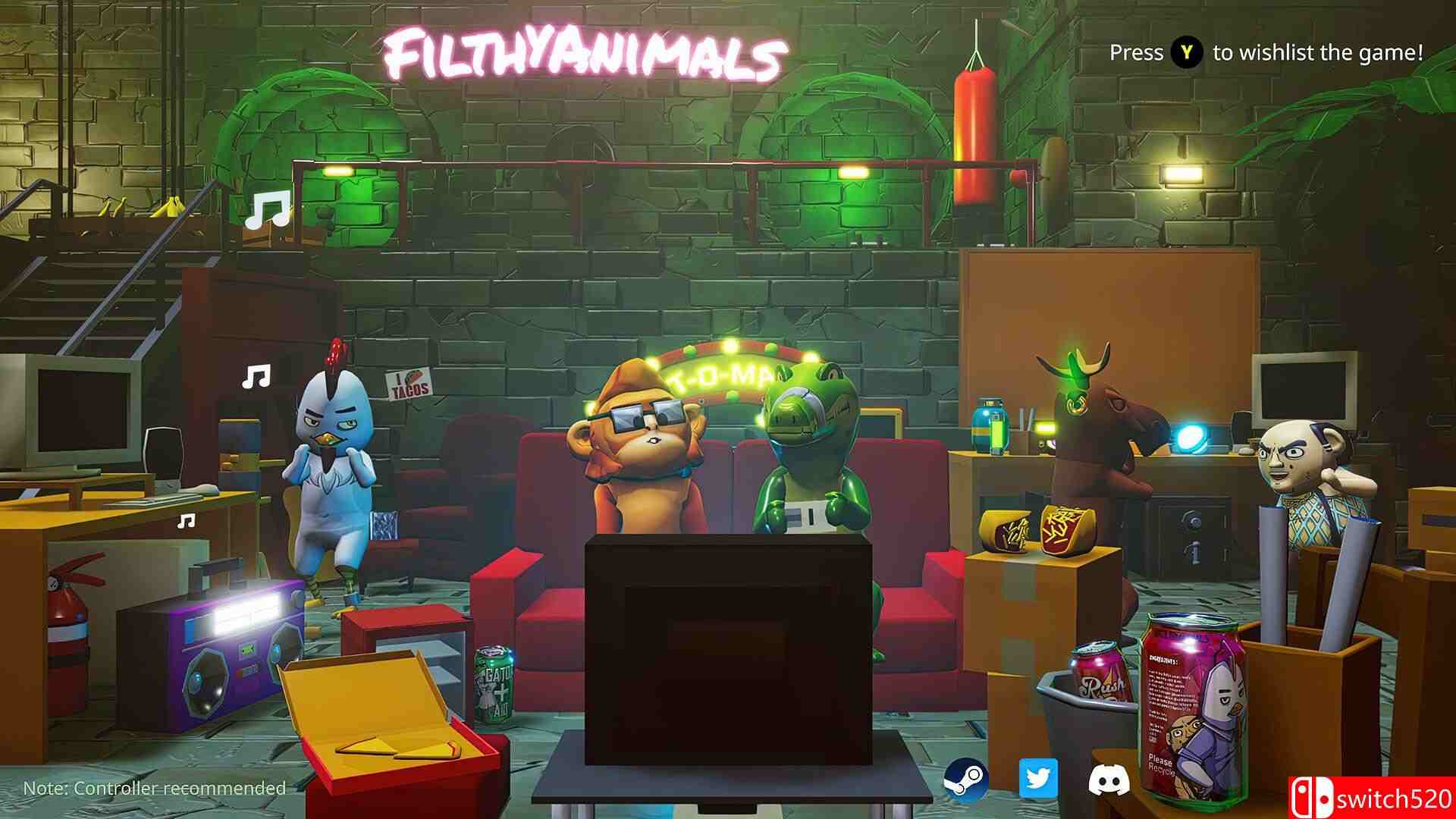 《坏兽联盟：劫掠模拟器（Filthy Animals: Heist Simulator）》官方中文 TENOKE镜像版[CN/EN][升级]_4