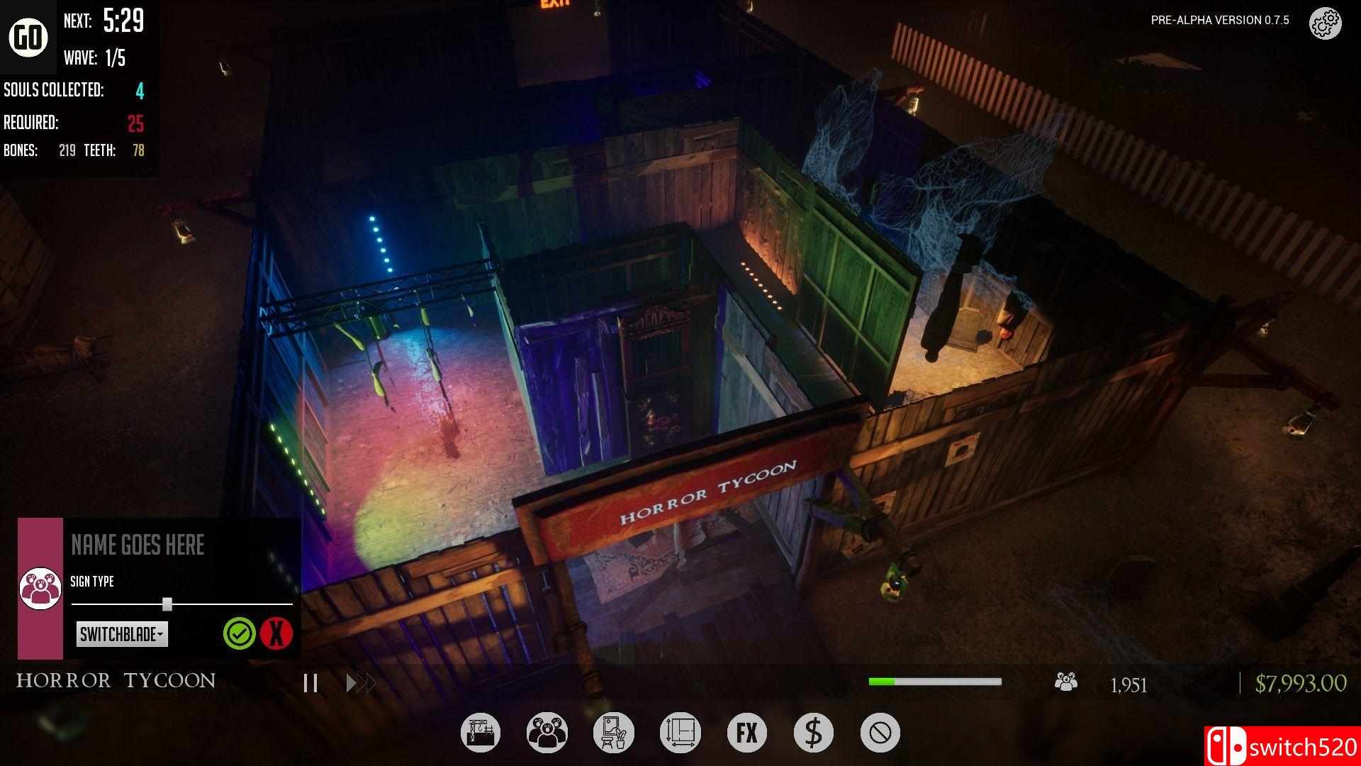 《恐怖大亨（Horror Tycoon）》Early Access P2P硬盘版[EN]_1