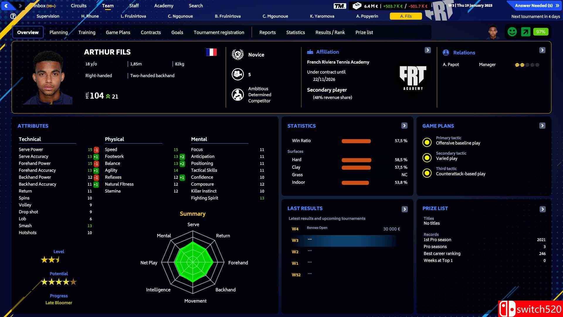 《网球经理2023（Tennis Manager 2023）》v3.0.725 I_KnoW镜像版[EN]_1