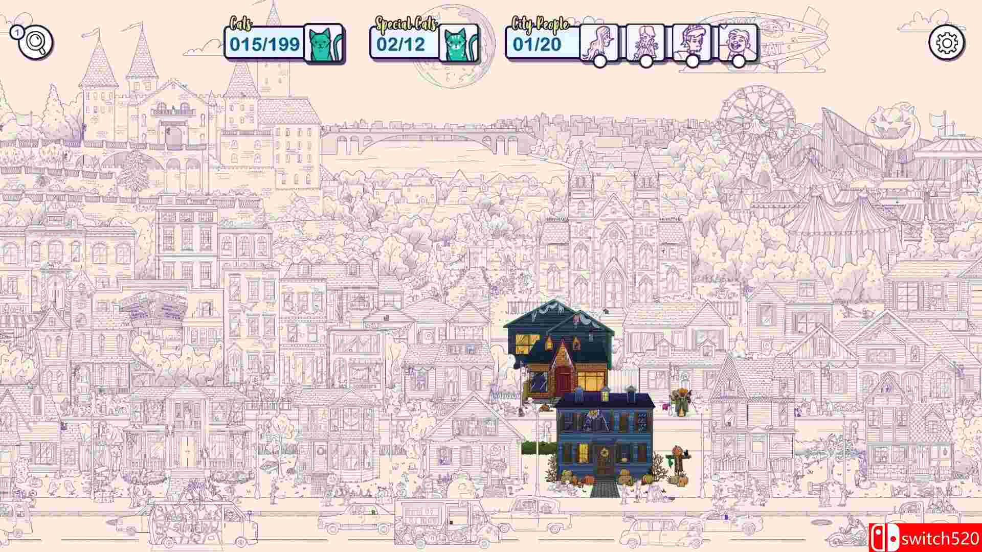 《恶鬼镇的隐藏猫咪（Hidden Cats in Spooky Town）》TENOKE镜像版[EN]_5