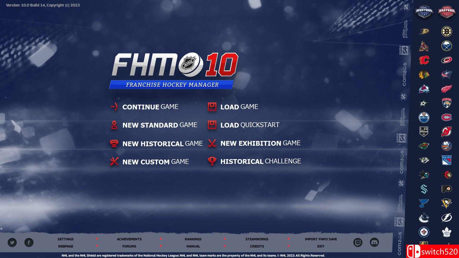 《特许经营曲棍球经理10（Franchise Hockey Manager 10）》SKIDROW镜像版[EN]_1