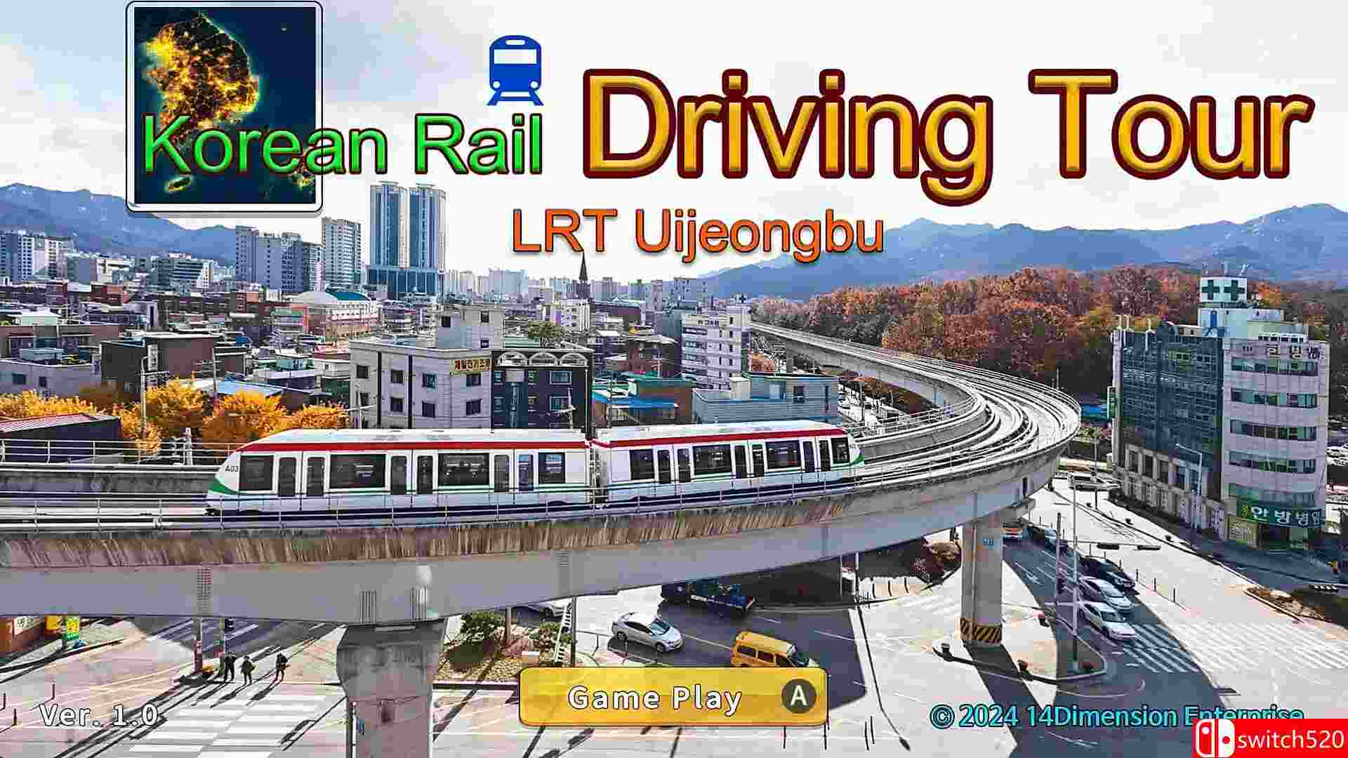 《韩国轨道驾驶之旅：轻轨乌镇部（Korean Rail Driving Tour-LRT）》TENOKE镜像版[CN/TW/EN/JP]_1