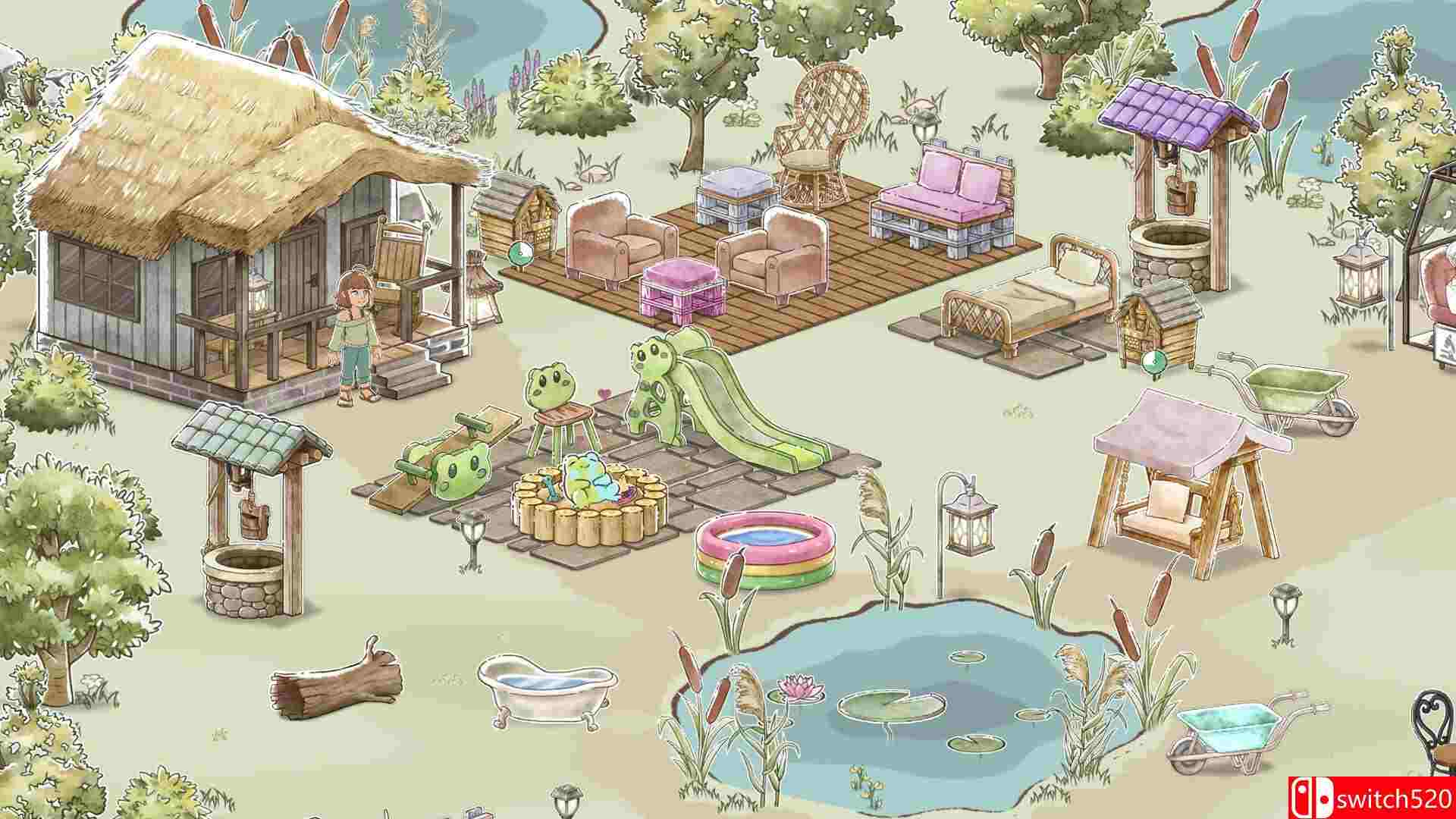 《卡马鲁: 世蛙桃源（Kamaeru: A Frog Refuge）》官方中文 TENOKE镜像版[CN/EN/JP]