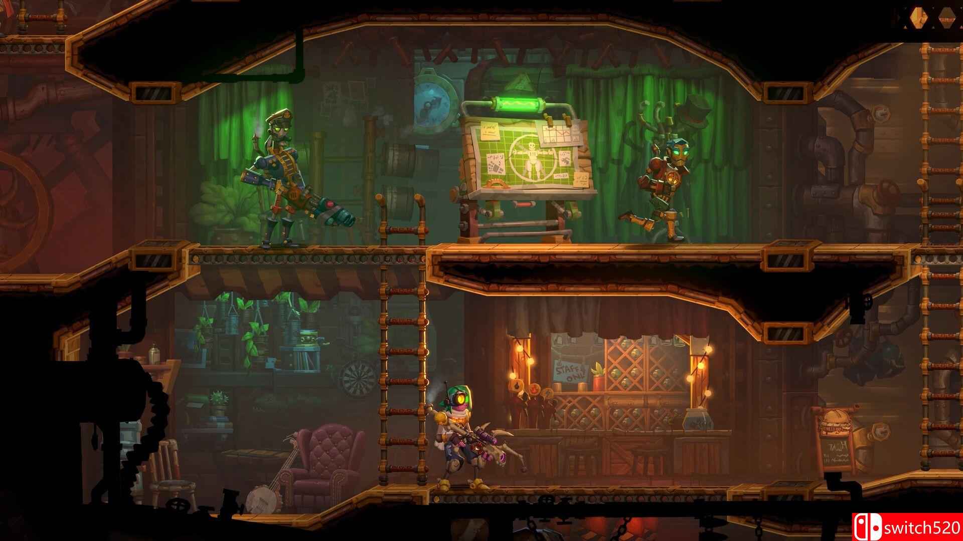 《蒸汽世界：劫掠2（SteamWorld Heist II）》官方中文 TENOKE镜像版[CN/TW/EN/JP]_4
