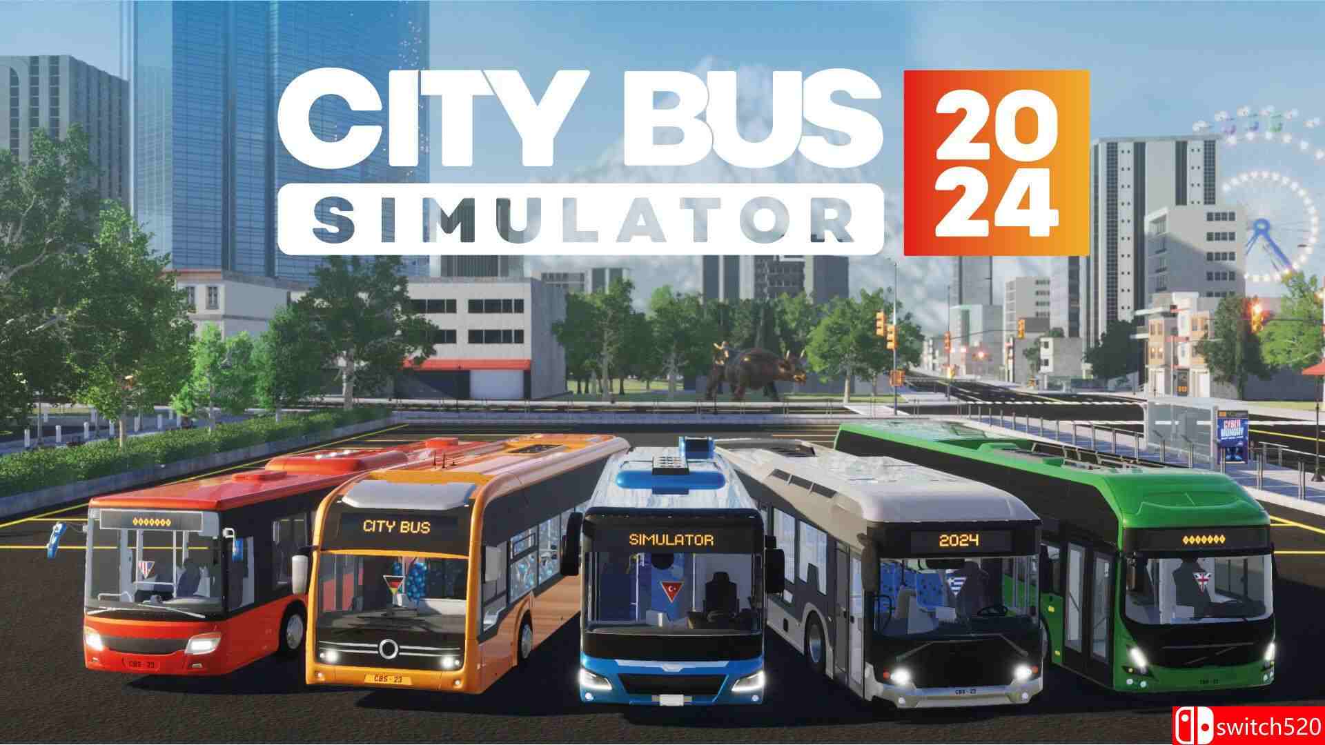 《城市巴士模拟器2024（City Bus Simulator 2024）》官方中文 TENOKE镜像版[CN/EN/JP]_2