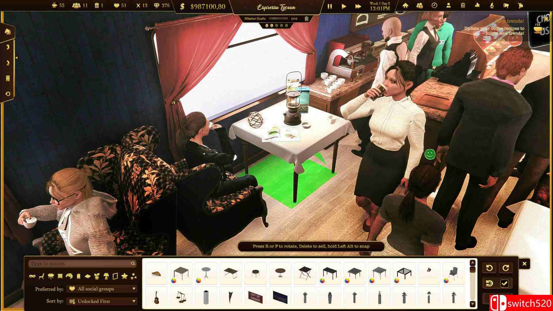 《浓咖啡大亨（Espresso Tycoon）》官方中文 集成罗马升级档 RUNE镜像版[CN/EN/JP]_3
