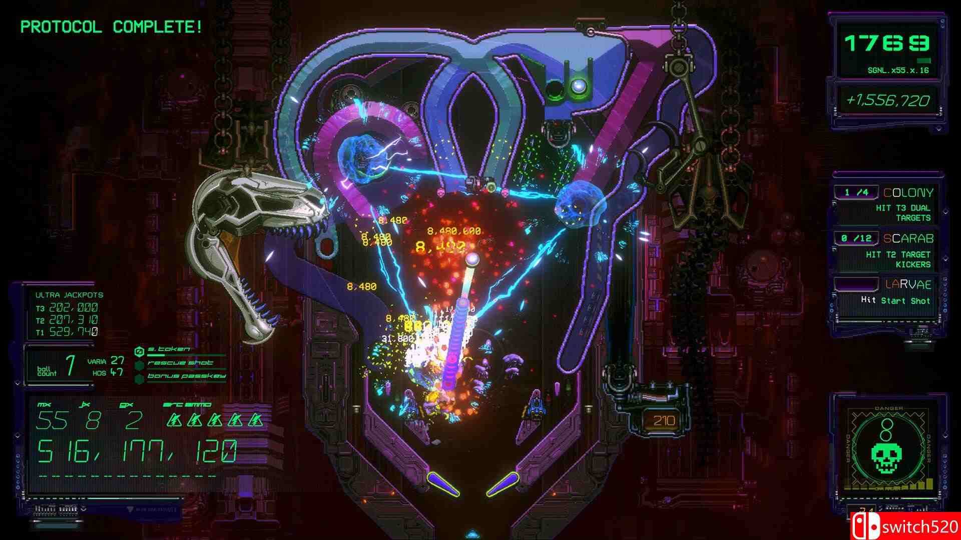 《异种弹珠（XENOTILT: HOSTILE PINBALL ACTION）》官方中文 TENOKE镜像版[CN/EN/JP]_4