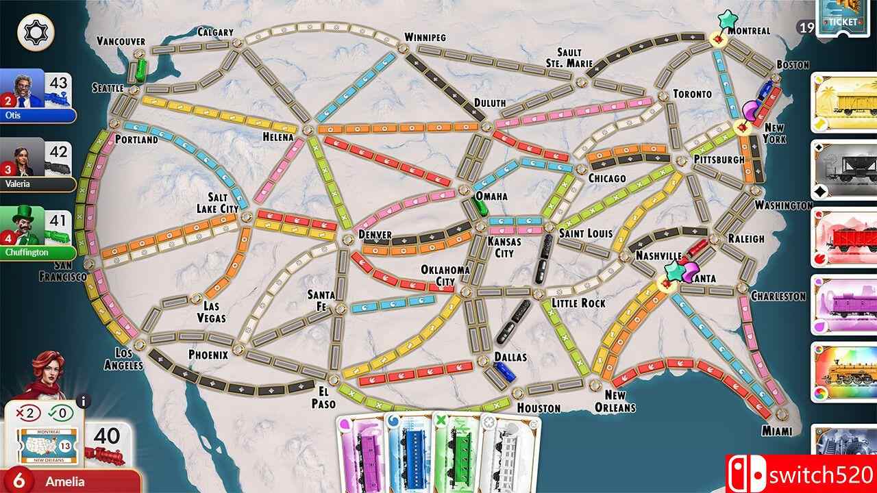 《车票之旅（Ticket to Ride）》集成瑞士扩展包DLC TENOKE镜像版[EN]_2