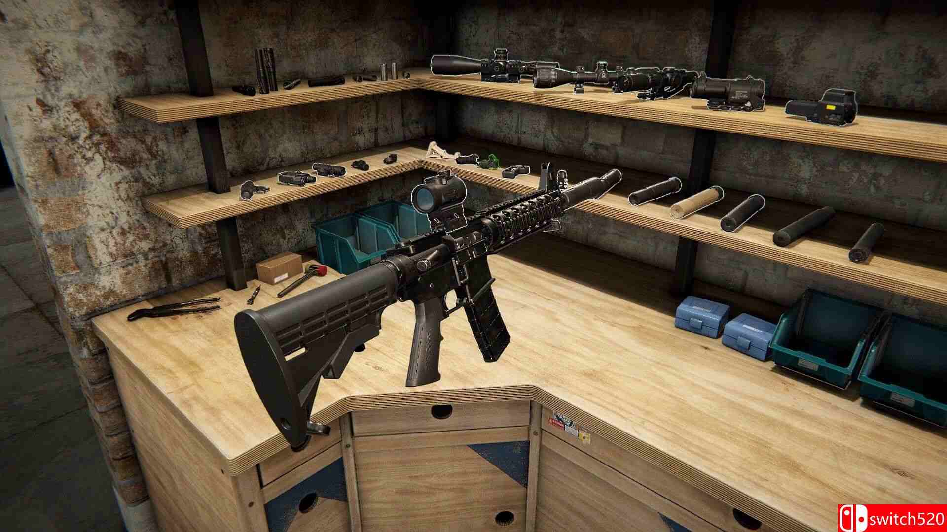 《枪匠模拟器（Gunsmith Simulator）》官方中文 集成燧石与火药DLC RUNE镜像版[CN/TW/EN/JP]_5