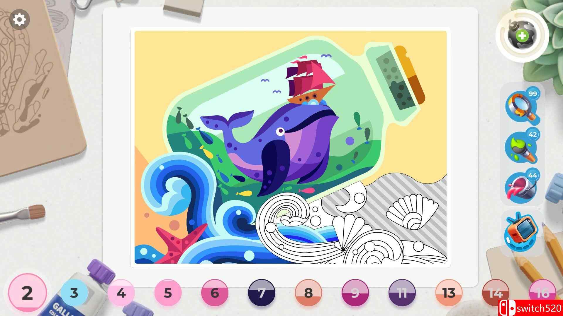 《画廊：涂色本和装饰（Gallery: Coloring book decor）》官方中文 TENOKE镜像版[CN/TW/EN/JP]_5