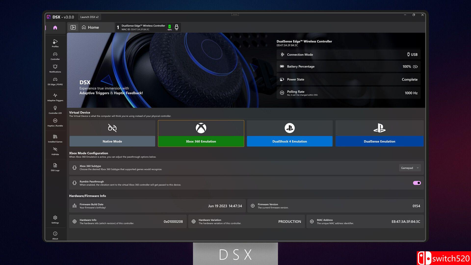 《DualSense助手（DSX）》官方中文 Build 17334488 P2P硬盘版[CN/TW/EN/JP]_1