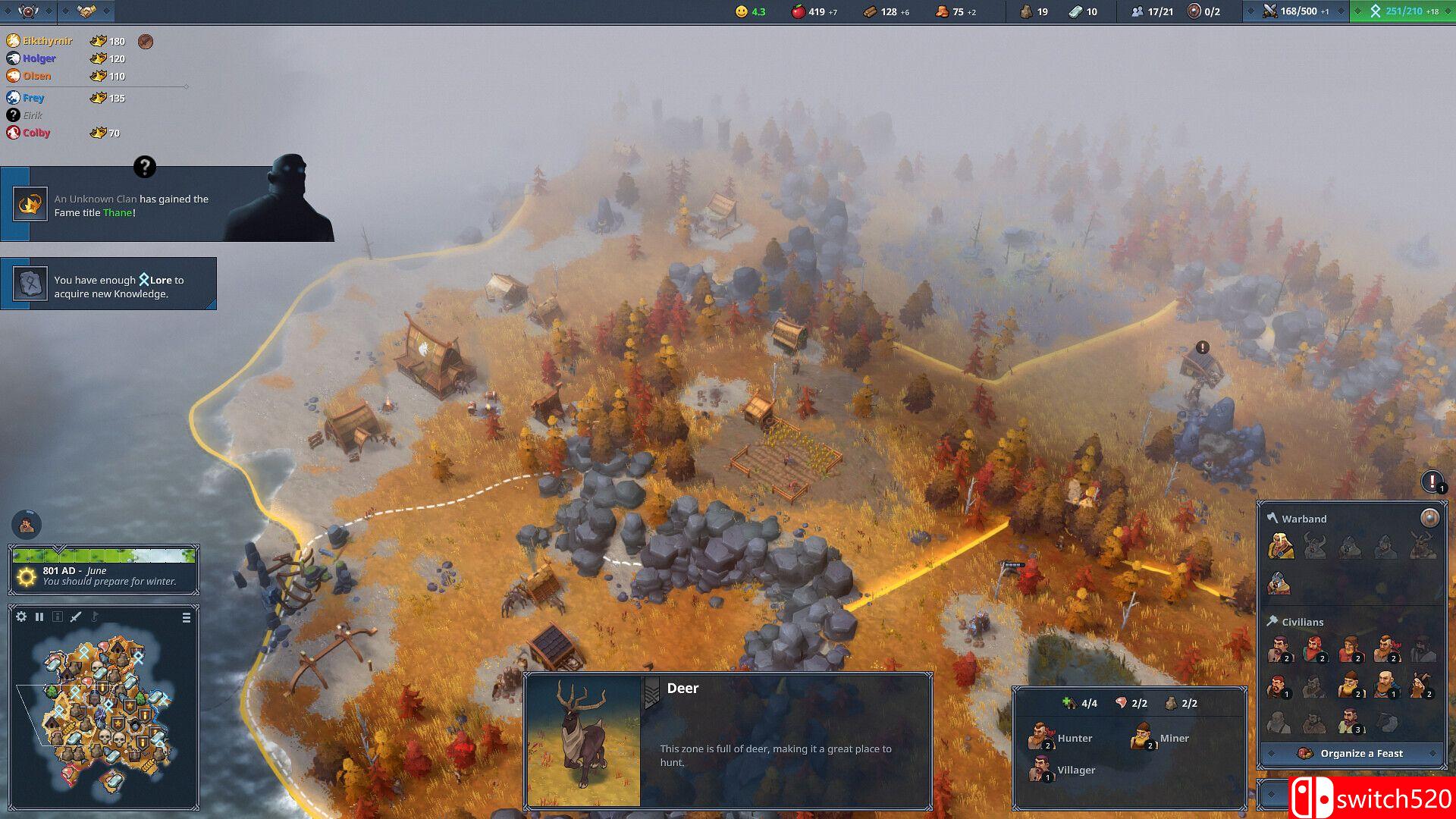 《北加尔（Northgard）》官方中文 集成加达里基骏鹰部落DLC TENOKE镜像版[CN/EN]_5