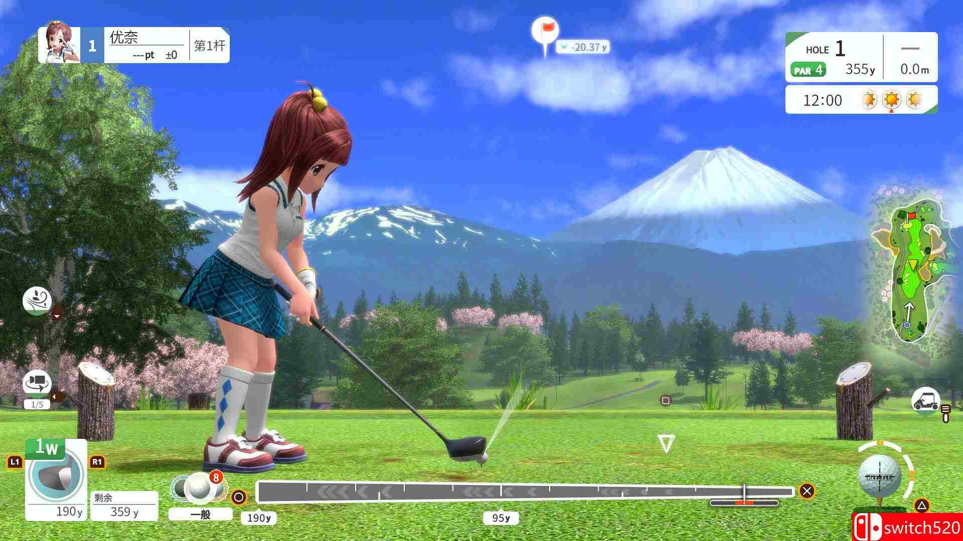 《全民高尔夫 环球之旅（EVERYBODY'S GOLF HOT SHOTS）》v1.0.8 RUNE镜像版[CN/TW/EN/JP]_1