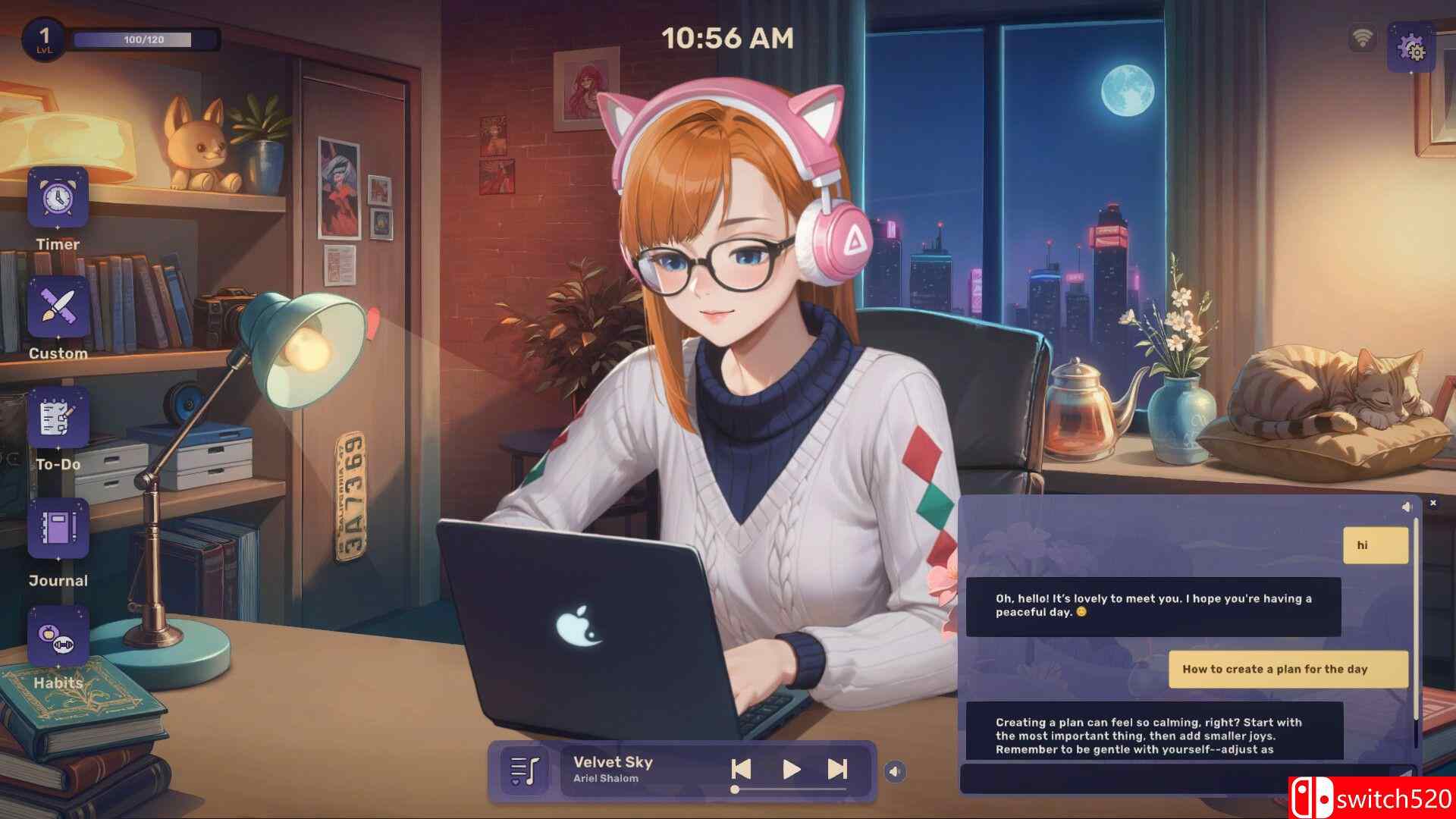 《Lo-Fi女孩：AI助手（Lo-Fi Girl: AI Assistant）》官方中文 TENOKE镜像版[CN/TW/EN/JP]_1