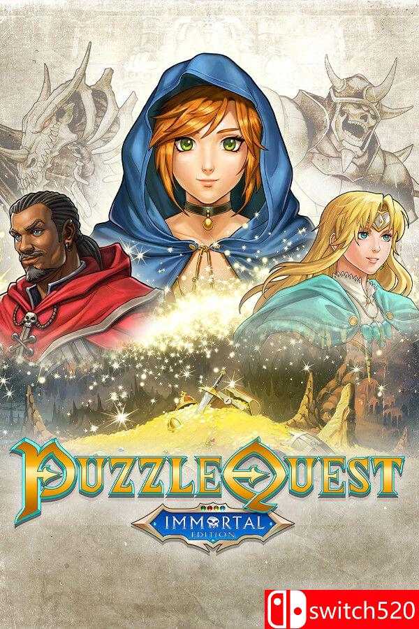 《战神的挑战：不朽版（Puzzle Quest: Immortal Edition）》TiNYiSO镜像版[CN/TW/EN/JP]