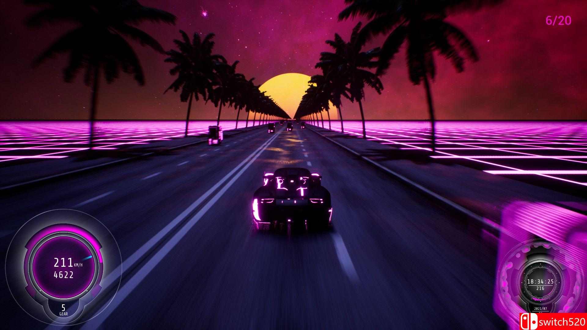 《合成波狂飙（Synthwave Burnout）》官方中文 TENOKE镜像版[CN/TW/EN/JP]_1