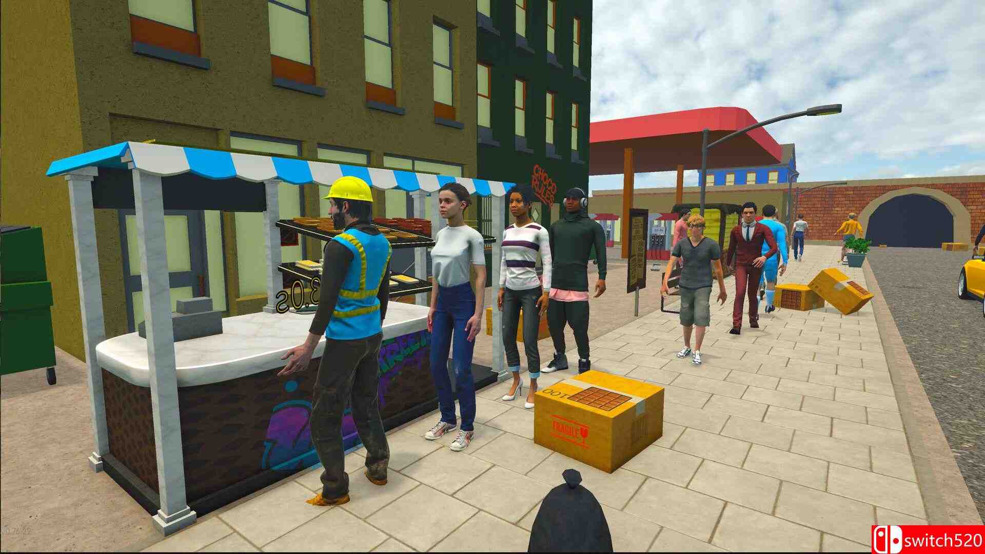 《巧克力摊位模拟器（Choco Kiosk Simulator）》官方中文 TENOKE镜像版[CN/EN]_1