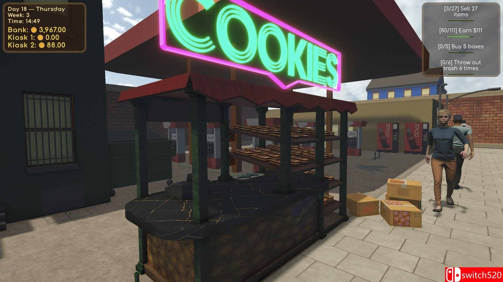 《巧克力摊位模拟器（Choco Kiosk Simulator）》官方中文 TENOKE镜像版[CN/EN]_2