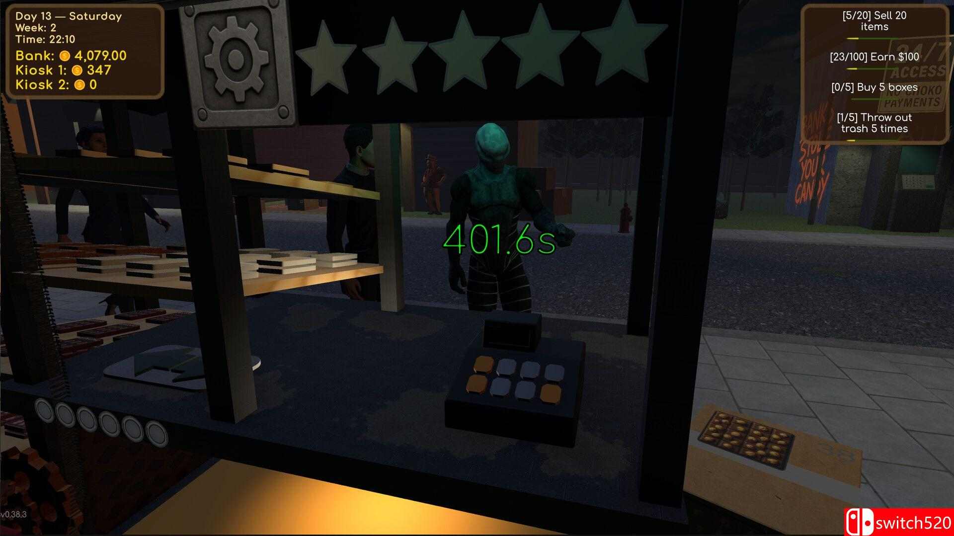 《巧克力摊位模拟器（Choco Kiosk Simulator）》官方中文 TENOKE镜像版[CN/EN]_4