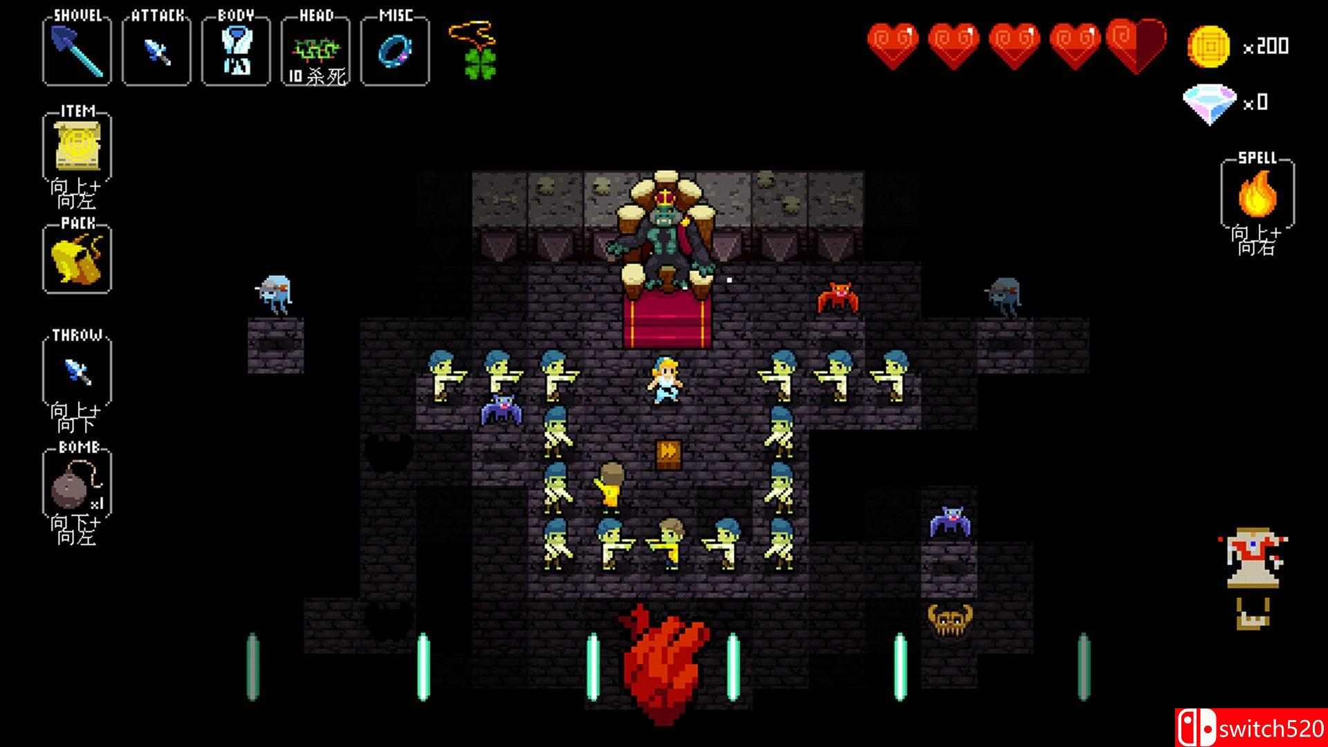 《节奏地牢（Crypt of the NecroDancer）》官方中文 集成铲子骑士DLC TENOKE镜像版[CN/TW/EN/JP]_5