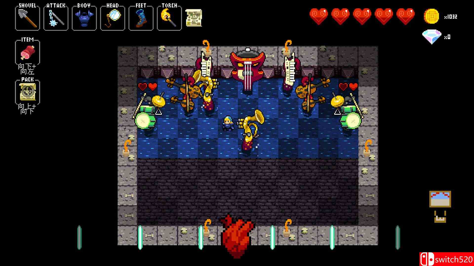 《节奏地牢（Crypt of the NecroDancer）》官方中文 集成铲子骑士DLC TENOKE镜像版[CN/TW/EN/JP]_3