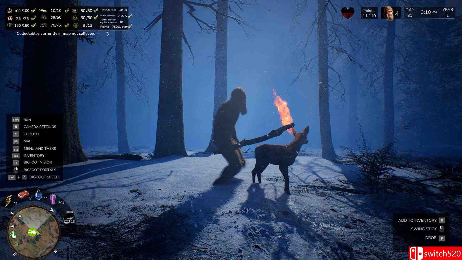 《大脚怪生活（Bigfoot Life）》官方中文 TENOKE镜像版[CN/EN/JP]_3