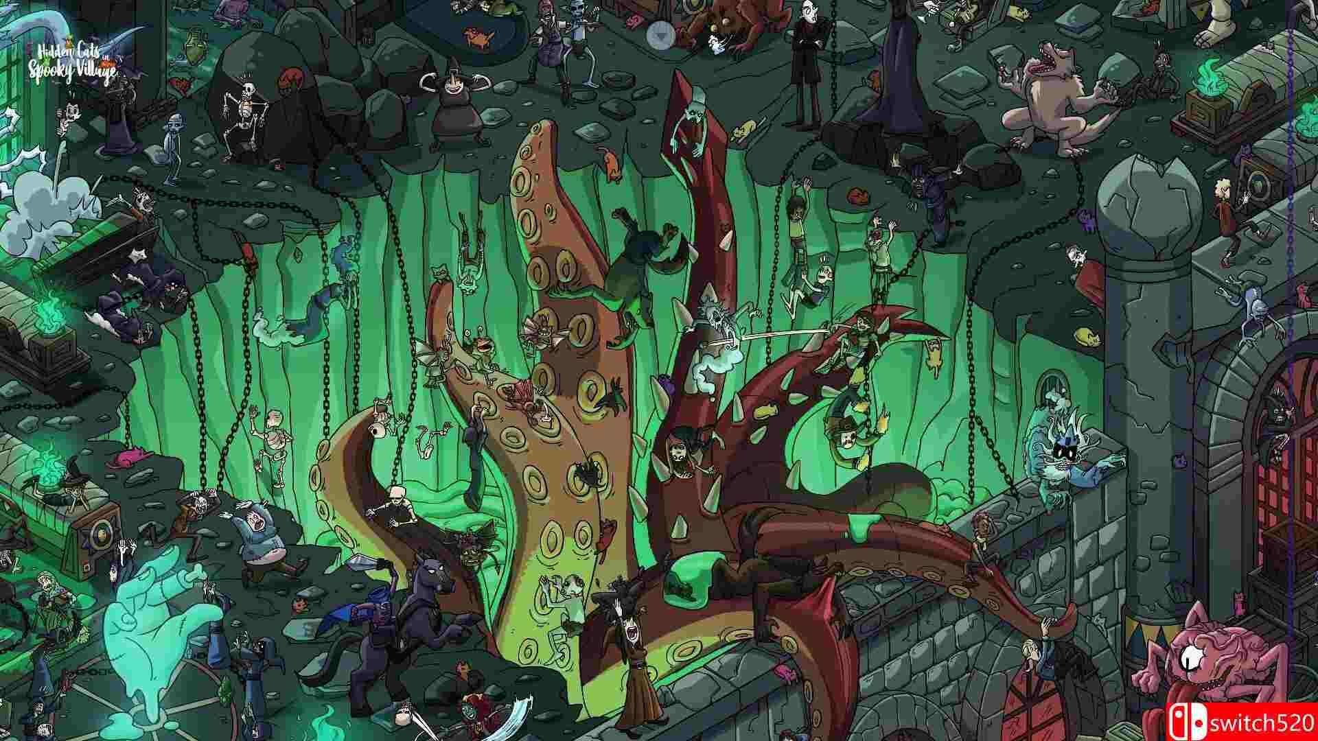 《隐藏在幽灵村的猫（Hidden Cats in Spooky Village）》TENOKE镜像版[EN]_4