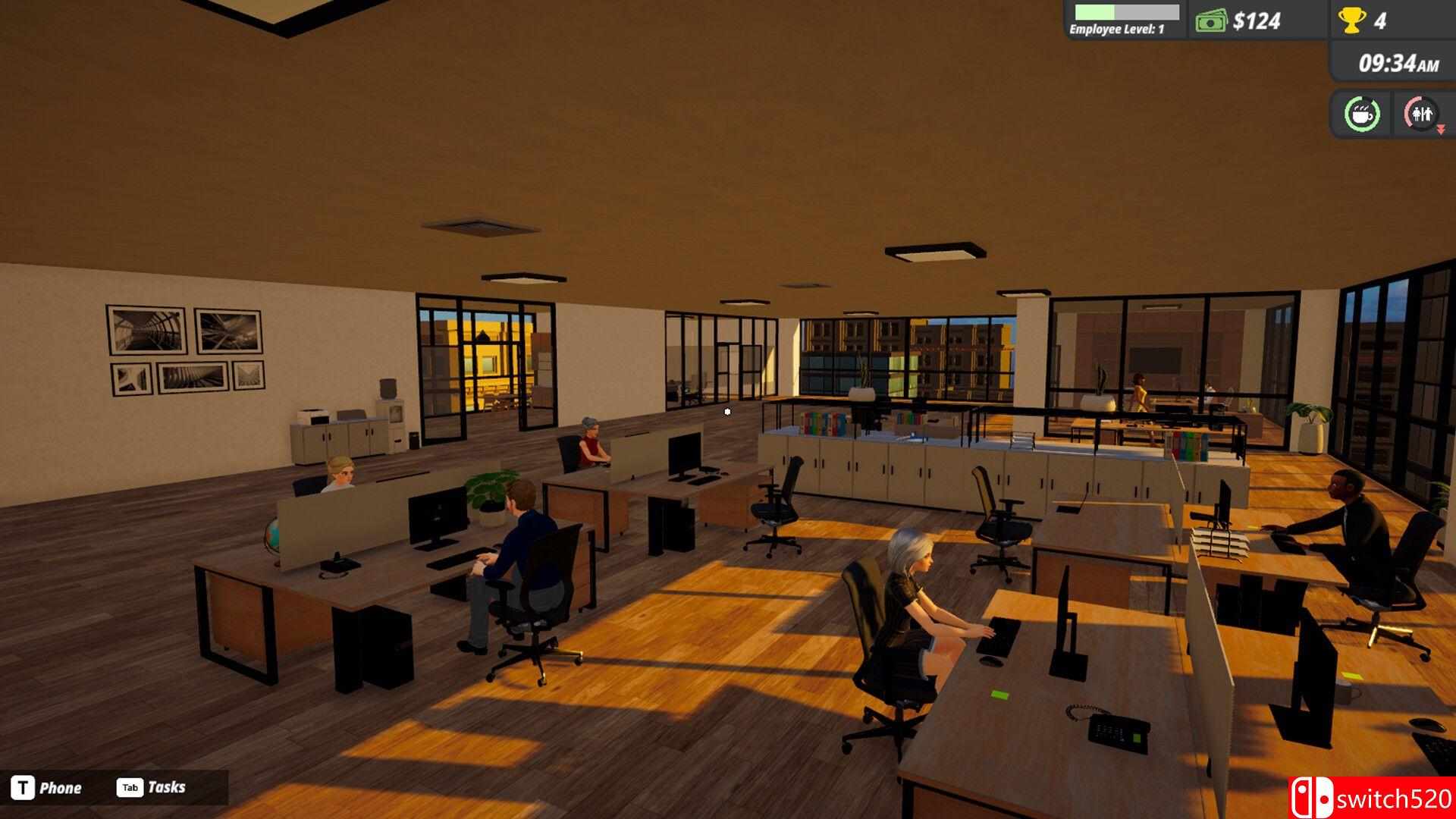 《办公室模拟器（Office Simulator）》官方中文 TENOKE镜像版[CN/EN/JP]_1